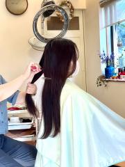 ヘアドネーションのお客様